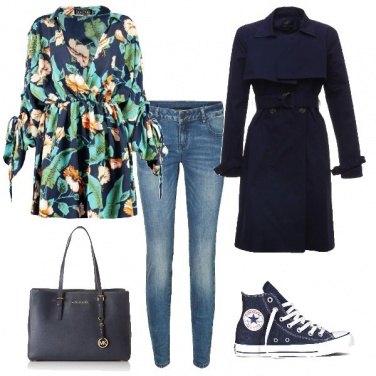 Outfit Blusa colorata