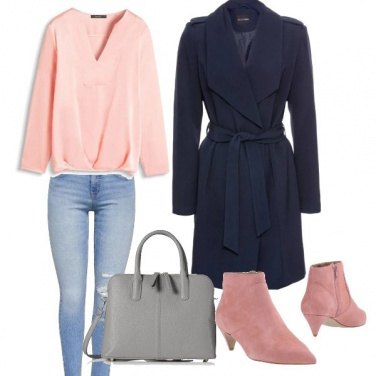 Outfit Rosa chic