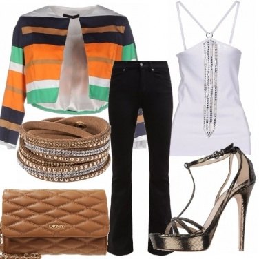 Outfit Righe colorate