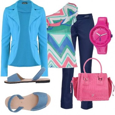 Outfit Comoda e colorata