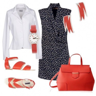 Outfit Il tocco glamour del mattone