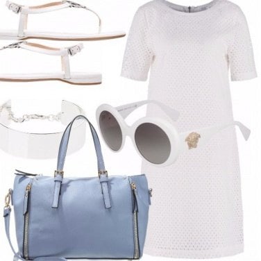 Outfit White and a little bit light blue