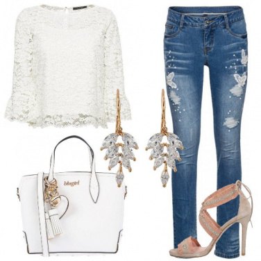 Outfit Splendida in jeans