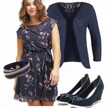 Outfit Una curvy tutto pepe