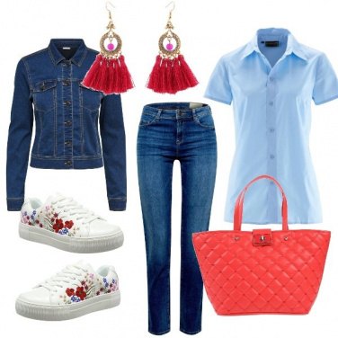 Outfit Total jeans