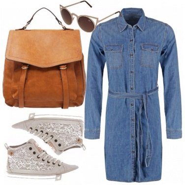 Outfit In scooter