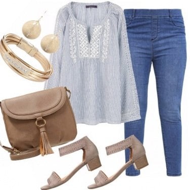 Outfit Comodamente in blu!
