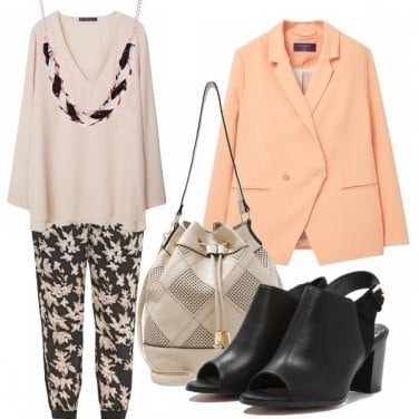 Outfit Casual chic - curvy at work