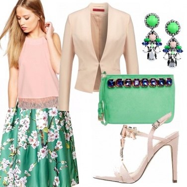 Outfit Fiori di pesco
