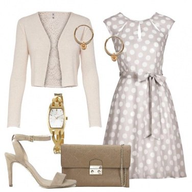 Outfit L\'abito a pois che amerai