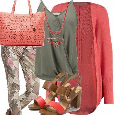 Outfit Peach echo camuflage