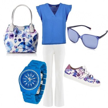 Outfit Basic floreale 28032018