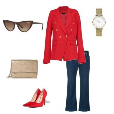 Outfit Fashion in Red !