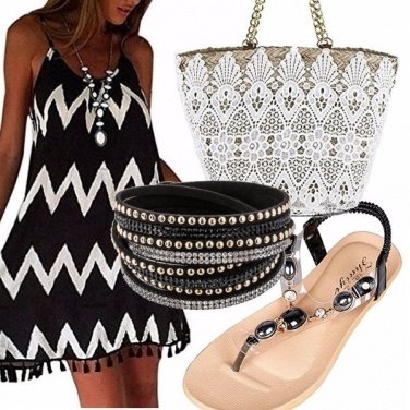 Outfit Sandali gioiello e super sconti!