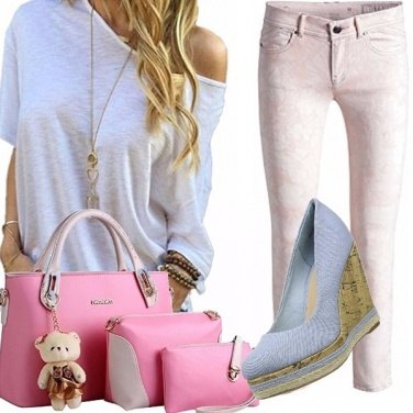 Outfit Casual e borsa carinissima