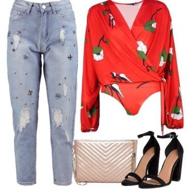 Outfit Jeans e camicia low cost