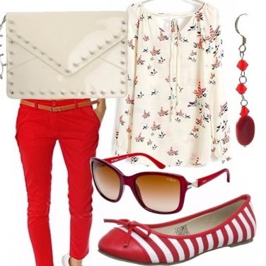 Outfit Rouge mon amour
