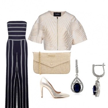 Outfit Blue chic