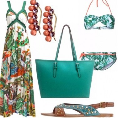 Outfit Al mare dalla mattina alla sera