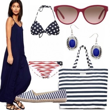 Outfit A stelle e strisce