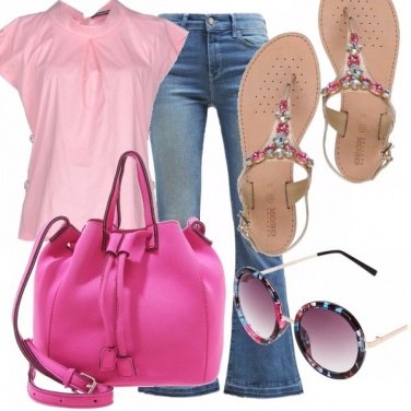 Outfit Freak in pink ed infradito gioiello!