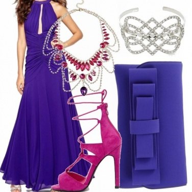 Outfit Divina in viola