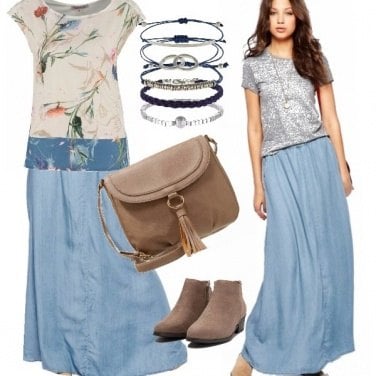 Outfit Gonna lunga