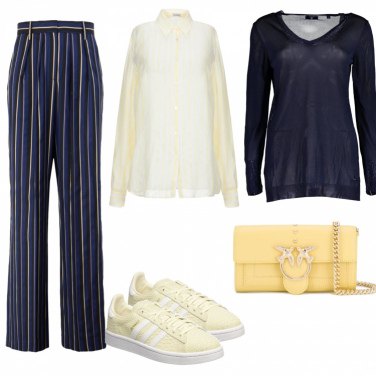Outfit con righe maschili | 92 Look da indossare | Bantoa