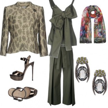 Outfit Toni di verde