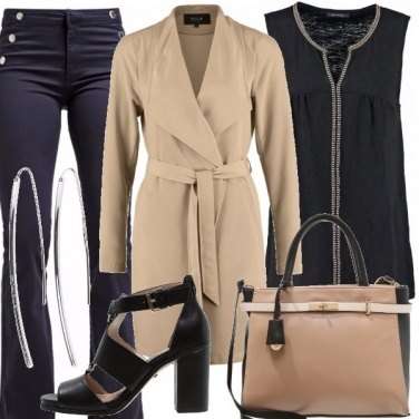 Outfit Un beige accattivante