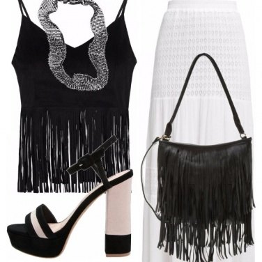 Outfit Black e white