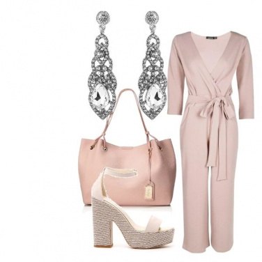 Outfit Rosa antico