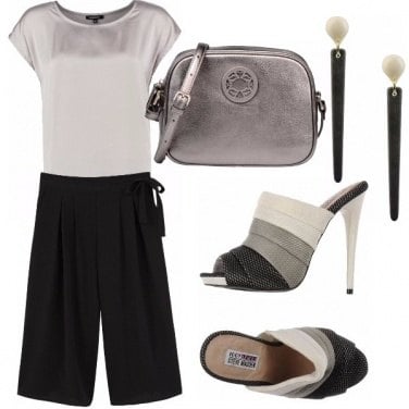 Outfit Rivisitazione del black & white