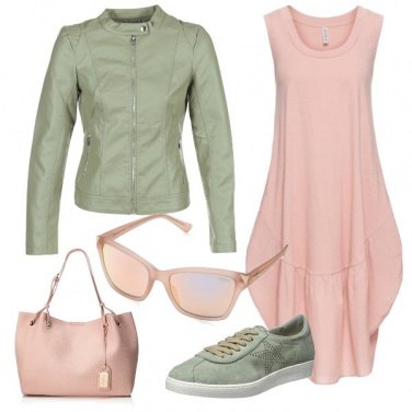 Outfit Verde pastello