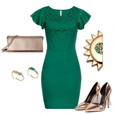 Outfit Tubino smeraldo