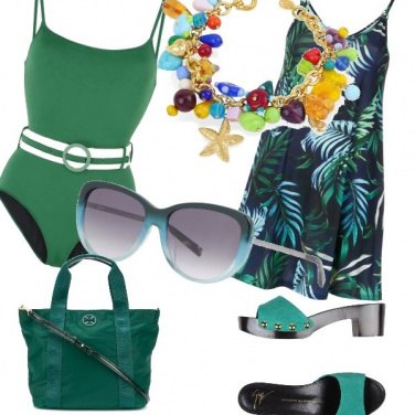 Outfit Verde al mare!