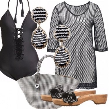 Outfit Glamour in spiaggia