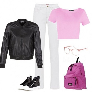 Outfit Bella in rosa