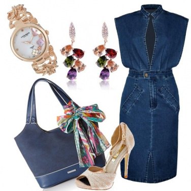 Outfit Sensuale con l\'abito in denim