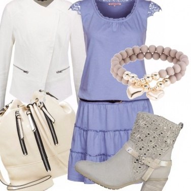 Outfit Stivaletto ed abito