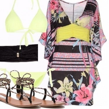 Outfit Lady in bikini