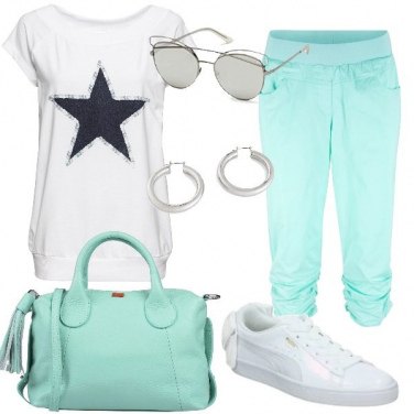 outfit con scarpe puma