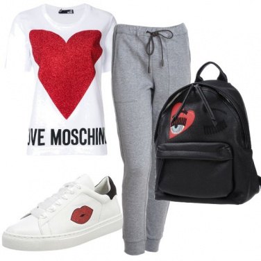 Outfit Romanticismo sportivo