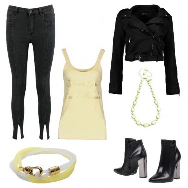 Outfit Yellow rock