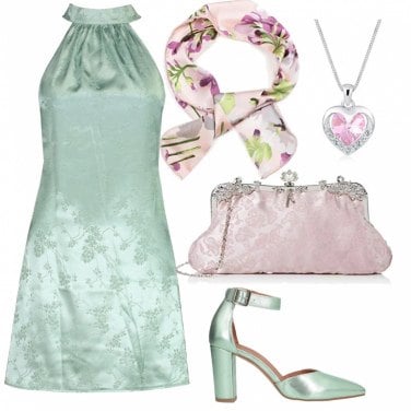 Joe Browns Vestito Lungo al Ginocchio con Stampa a Foglie, da Donna