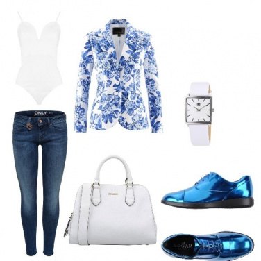 Outfit Blu cielo