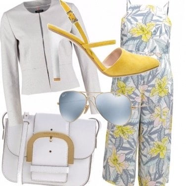 Outfit Jumpsuit, curvy e ray-ban