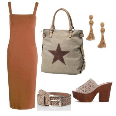 Outfit Suoi toni del beige