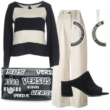 Outfit Black and white