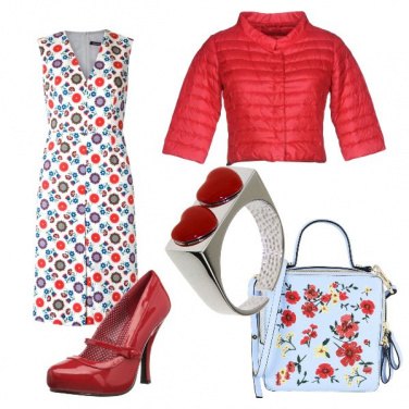 Outfit Cuori da pin-up